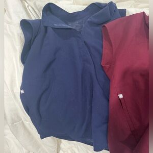 Figs Women's Navy Rafaela Top